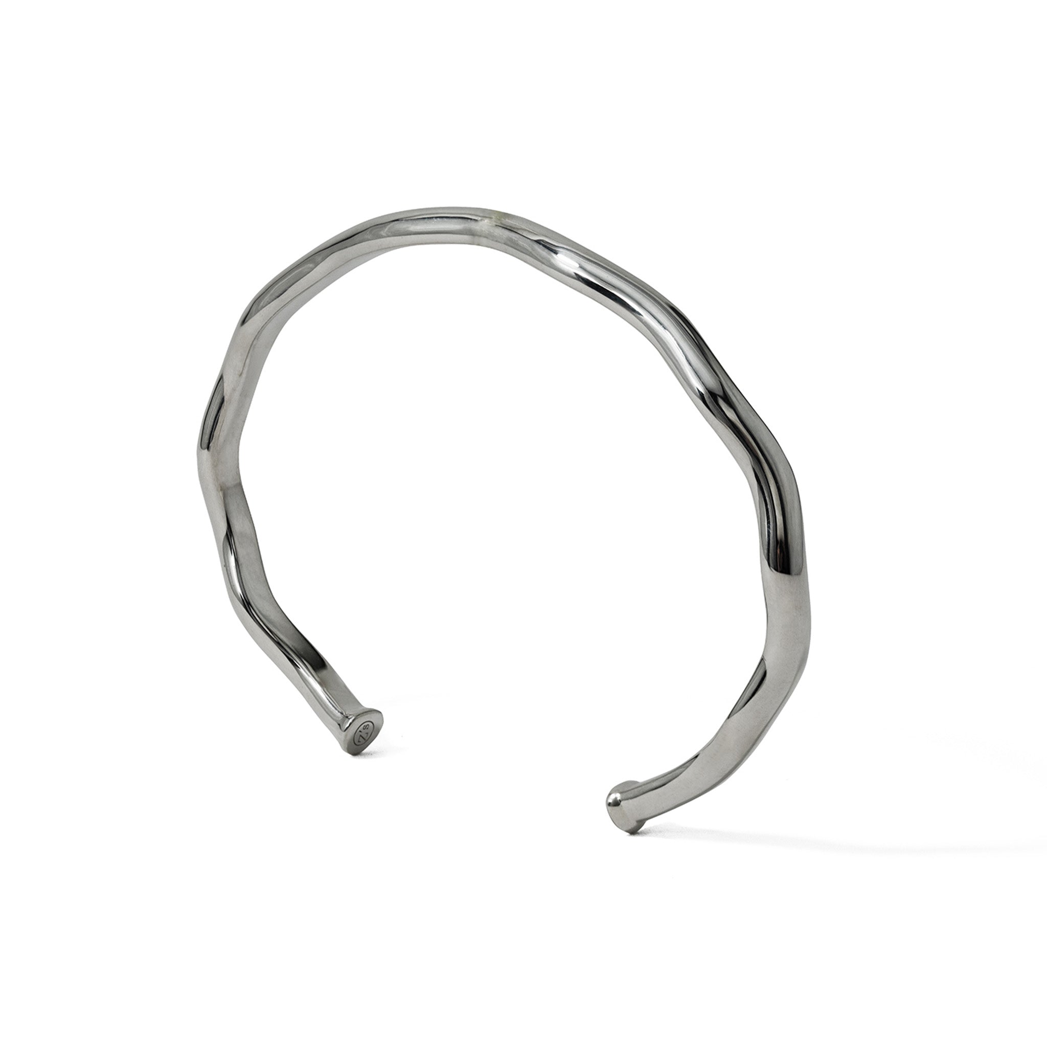 STERLING SILVER WAVE CUFF – Z's Life